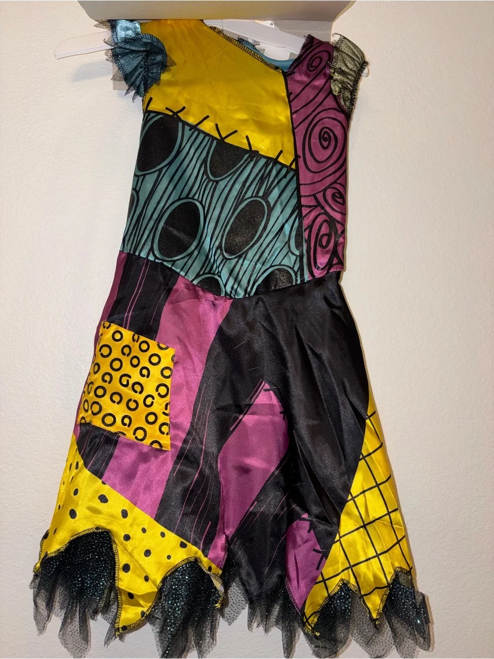 NWT Sally Deluxe Costume Nightmare Before Christmas Girls 4-6X Disney